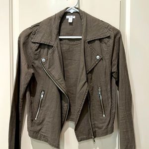 BP lightweight Moto jacket in olive.  Size SM